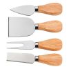 Stainless Steel Cheese Knife Set Kitchen Baking Knife Household Butter Cheese Knife Pizza Knife Fork Shovel (storage Box Not Included)