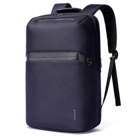 Casual Men's Backpack Large Capacity (Color: Blue)