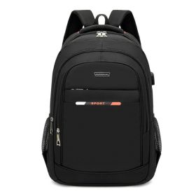 Men's Backpack Large Capacity Casual Versatile Simple (Option: Red-33 √ó 47 √ó 17)