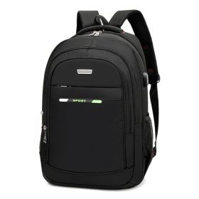 Men's Backpack Large Capacity Casual Versatile Simple (Option: Green-33 √ó 47 √ó 17)