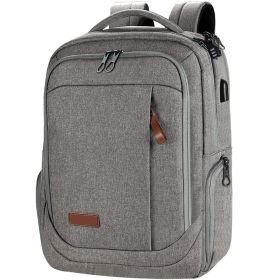 Multi-function Note Computer Bag Large Capacity Travel Backpack (Option: Dark Gray)