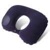 Inflatable Travel Pillow; Pressing U-shaped Neck Pillow; Portable Sleeping Pillow For Airplane; Train; Car; Office