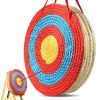 Solid Straw Round Archery Target for Backyard Outdoor Hunting Shooting Practice