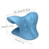 Neck And Shoulder Relaxer; Cervical Traction Device For TMJ Pain Relief And Cervical Spine Alignment; Chiropractic Pillow Neck Stretch