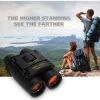 30x60 Binoculars Portable Folding Mini Telescope Low Light Night Vision for Hunting Sports Outdoor Camping Travel Sightseeing