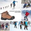 Ice Snow Grips Cleats For Shoes And Boots; Traction Cleat For Winter Outdoor Fishing; Mountaineering