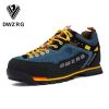 DWZRG Waterproof Hiking Shoes Mountain Climbing Shoes Outdoor Hiking Boots Trekking Sport Sneakers Men Hunting Trekking