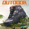 NEW Camo Tactical Boots Men Waterproof Military Tactical Boots Outdoor Combat Shoes Trekking Sneakers Man Hiking Hunting Boots