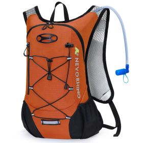 Fashion Portable 2L Water Bag Backpack (Option: Orange-Below 20L)