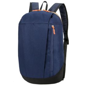 Outdoor Sports Lightweight Leisure Backpack (Color: Dark Blue)