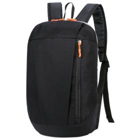 Outdoor Sports Lightweight Leisure Backpack (Color: Black)